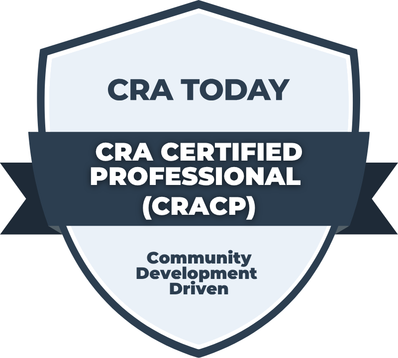 CRA Certified Professional (CRACP) badge